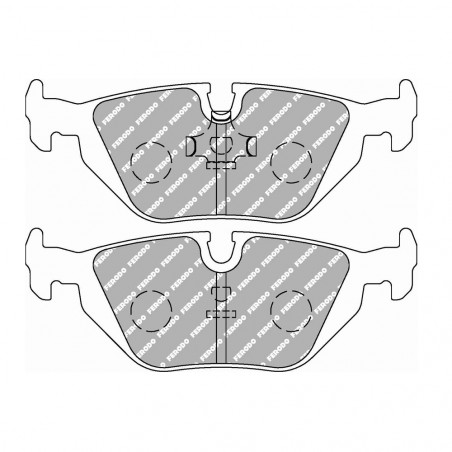Plaquettes de frein Ferodo DS Performance arrière pour BMW 3 Series 316 i 09.90 - 09.93 étrier ATE