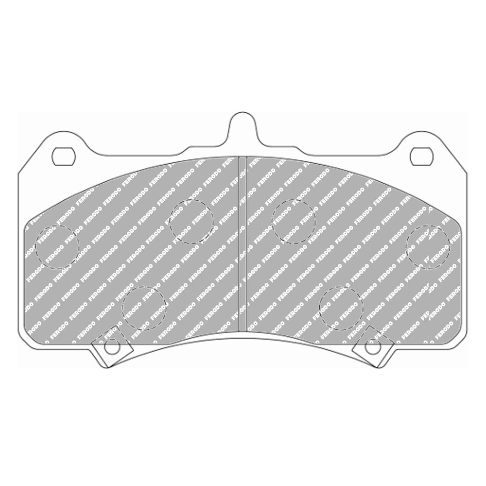 Plaquettes de frein Ferodo DS Performance F-DSR3147P - F-DSR3147P - FDSR3147 DS PERF - 3661768791271