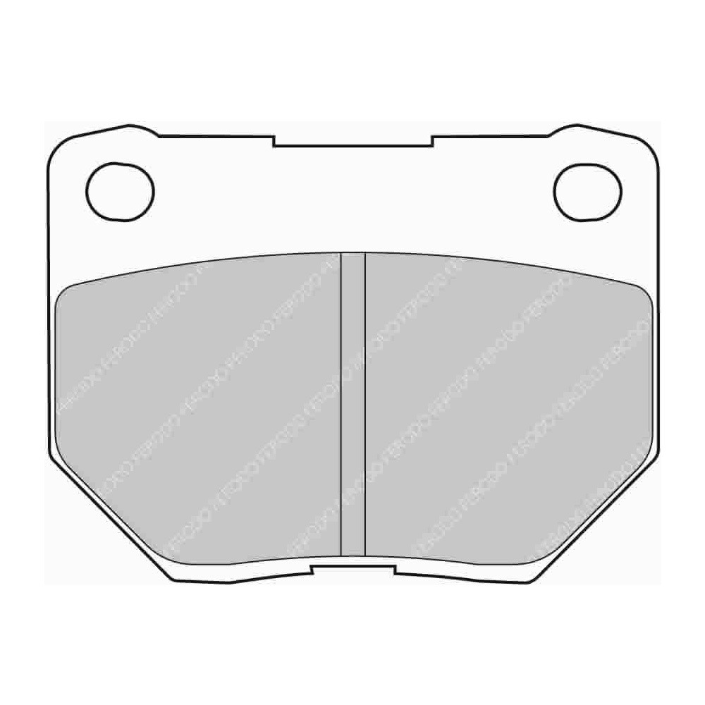 Ferodo DS Performance brake pads rear for NISSAN 300 ZX 3.0 Z31 , Z32 01.89 - 01.01 - F-DS1372P - FDS1372 DS PERF - 3661768789643