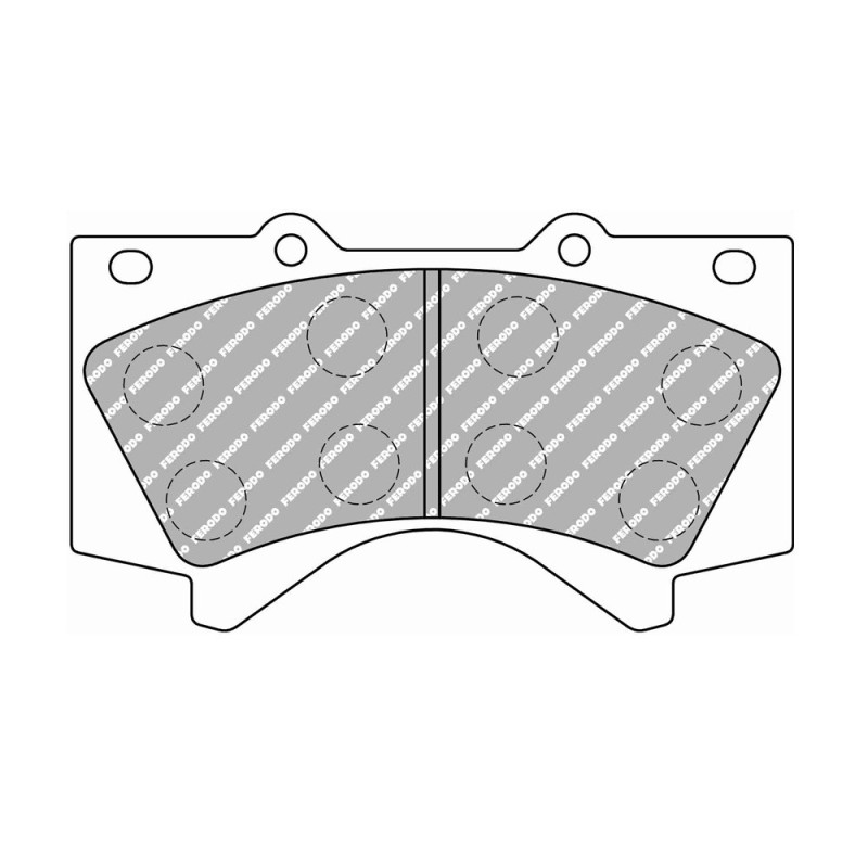 Ferodo DS Performance remblokken voor LEXUS LX 570 11.07 - ADVICS remklauw - F-DSE4229P - FDSE4229 DS PERF - 3661768790953