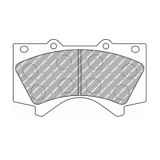 Ferodo DS Performance remblokken voor LEXUS LX 570 11.07 - ADVICS remklauw - F-DSE4229P - FDSE4229 DS PERF - 3661768790953