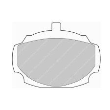 Ferodo DS Performance remblokken voor MG MGb 01. Aug 01.66 - 12.80 remklauw LOOKHEED - F-DS823P - FDS823 DS PERF - 3661768790755