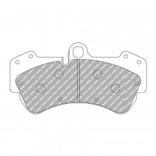 Plaquettes de frein Ferodo DS Performance avant pour PORSCHE CAYENNE 3.0 TDI 02.09 -  étrier BREMBO