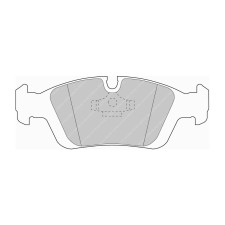 Ferodo DS Performance voorremblokken voor BMW 3 Serie 316 i remklauw 09.90 - 09.93 ATE - F-DS725P - FDS725 DS PERF - 3661768790601