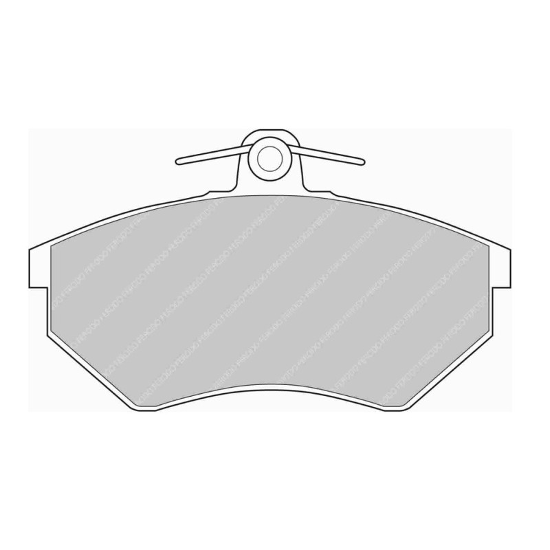 Ferodo DS Performance remblokken voor AUDI 100 02. Jan 07.77 - 02.83 remklauw LUCAS/TRW - F-DS775P - FDS775 DS PERF - 3661768790694
