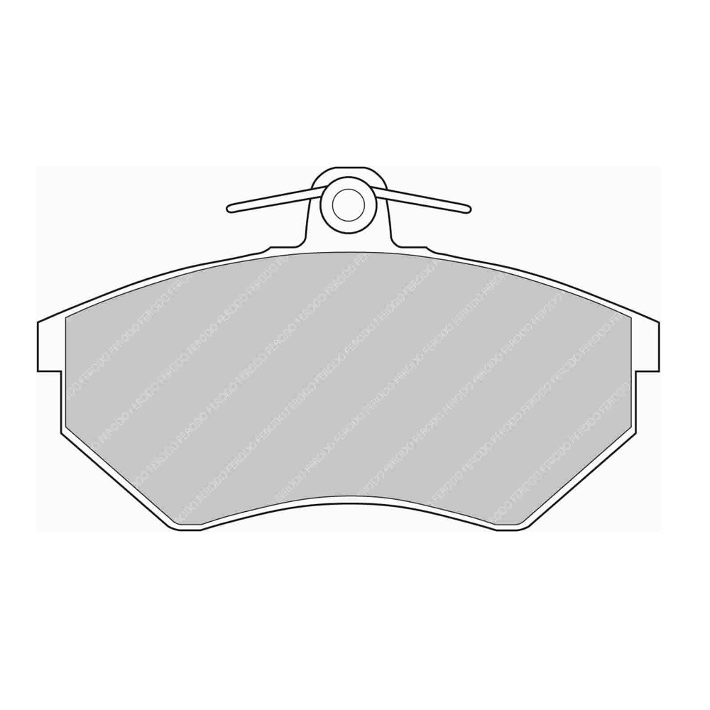 Pastiglie freno anteriori Ferodo DS Performance per AUDI 100 02. Gennaio 07.77 - 02.83 pinza LUCAS/TRW - F-DS775P - FDS775 DS PERF - 3661768790694