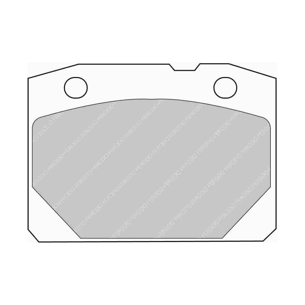 Pastiglie freno anteriori Ferodo DS Performance per LADA 1200-1600 1200 L/S 01.70 - 06.86 pinza BENDIX - F-DS96P - FDS96 DS PERF - 3661768790885