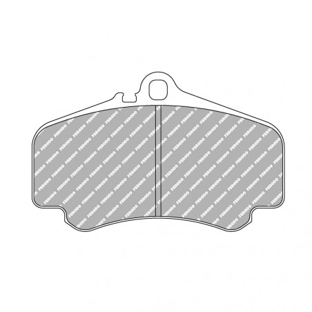 Pastiglie freno posteriore Ferodo DS Performance per PORSCHE 911 Carrera GT2 01.00 - pinza BREMBO
