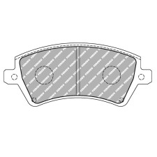 Ferodo DS Performance remblokken voor TOYOTA Corolla 1.4 VVTI (E12U) 01.02 - 02.07 LUCAS/TRW remklauw - F-DS1573P - FDS1573 DS PERF - 3661768789858