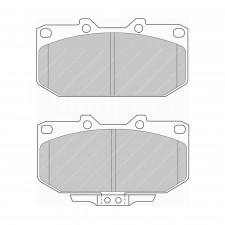 Pastiglie freno anteriori Ferodo DS Performance per NISSAN 200 SX 2.0 i 16V Turbo 10.93 - 12.99 pinza SUMITOMO