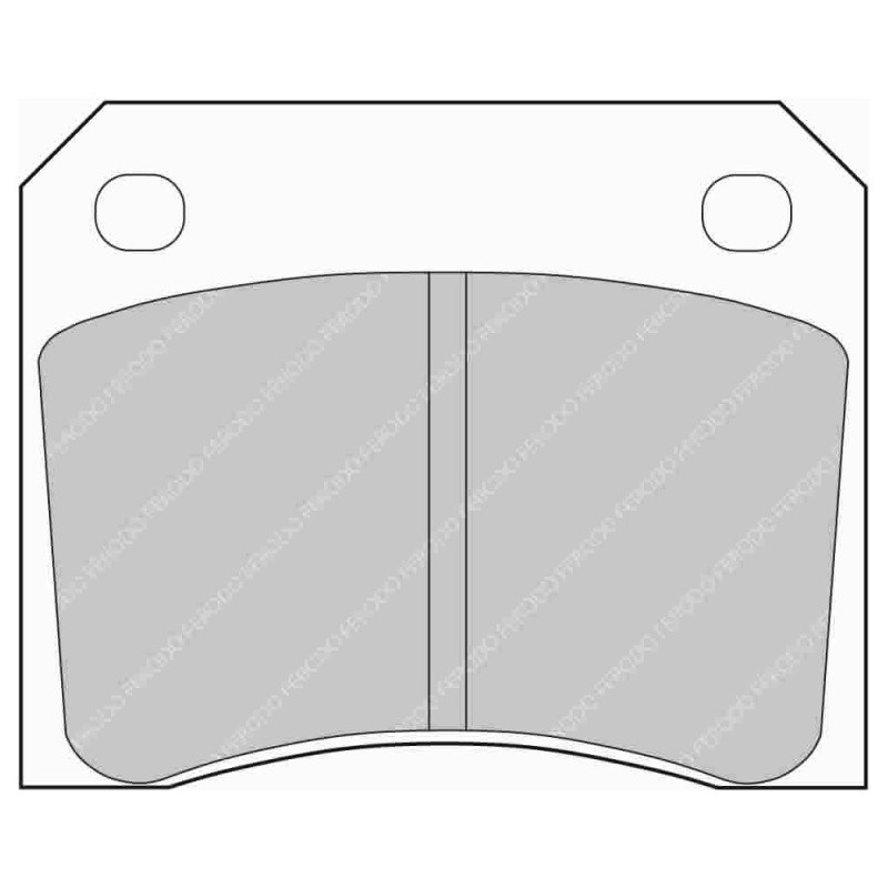 Ferodo DS Performance-remblokken achter voor ASTON MARTIN DB6 4.0 10.64 - 12.70 LUCAS/TRW-remklauw - F-DS815P - FDS815 DS PERF - 3661768790748