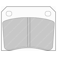 Ferodo DS Performance-remblokken achter voor ASTON MARTIN DB6 4.0 10.64 - 12.70 LUCAS/TRW-remklauw - F-DS815P - FDS815 DS PERF - 3661768790748