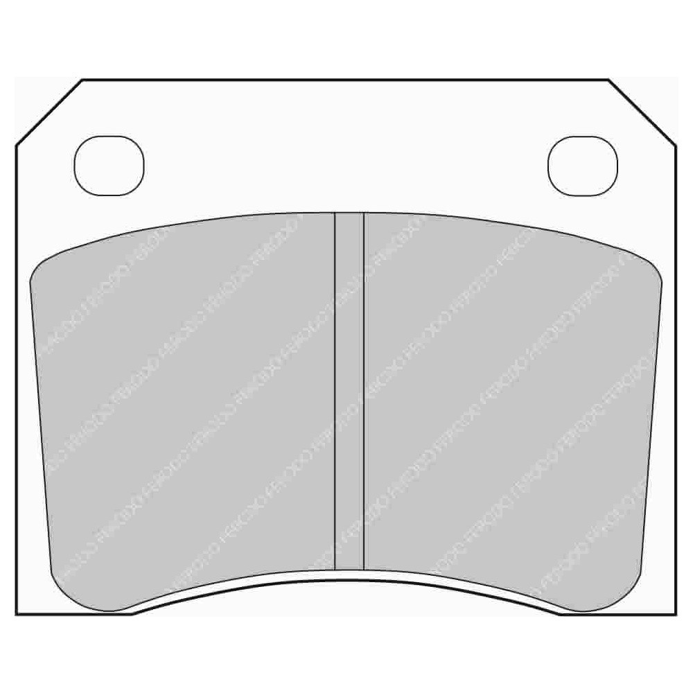 Plaquettes de frein Ferodo DS Performance arrière pour ASTON MARTIN DB6 4.0 10.64 - 12.70 étrier LUCAS/TRW - F-DS815P - FDS815 DS PERF - 3661768790748