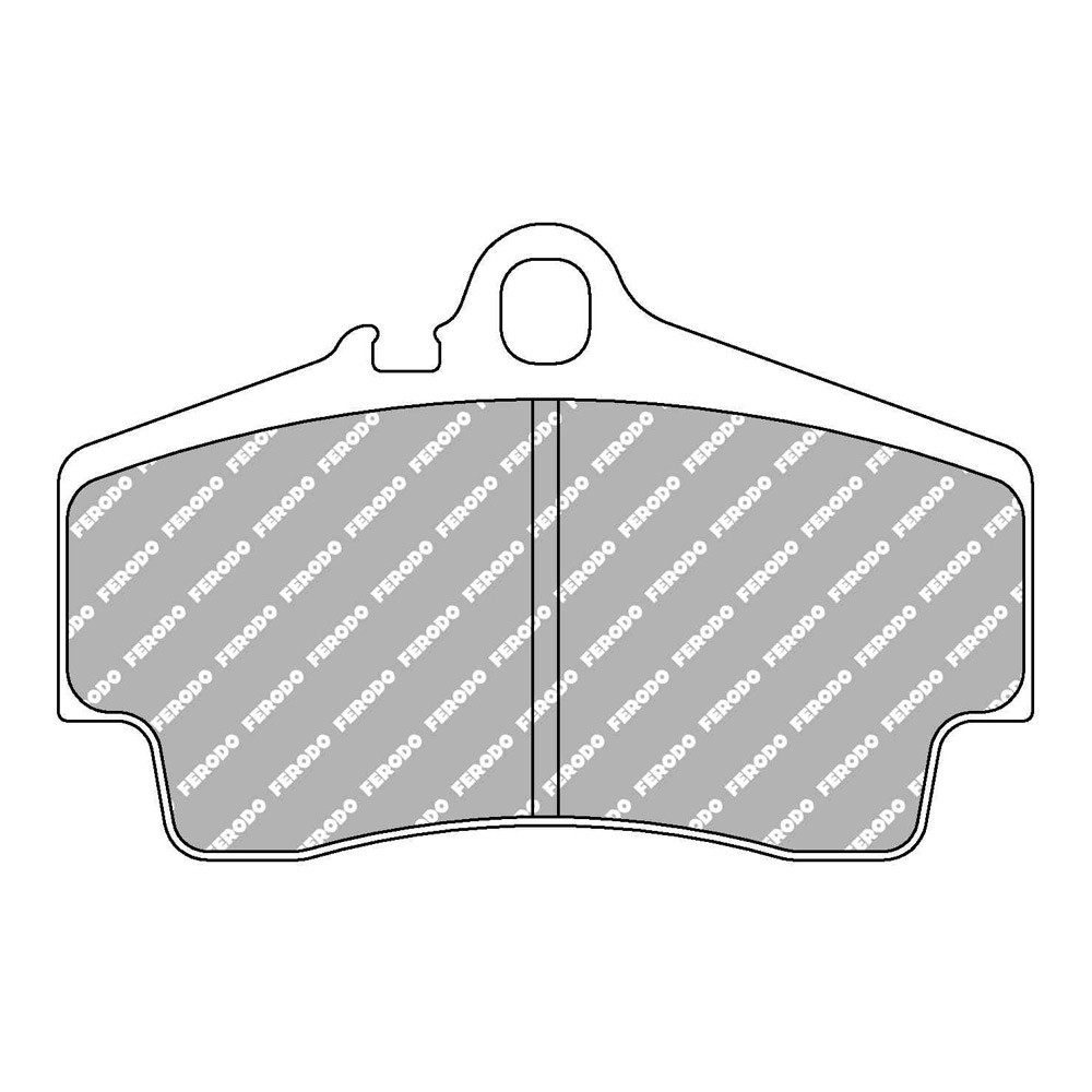 Ferodo DS Performance brake pads rear for PORSCHE Boxster 02. Mai 09.96 - 08.99 caliper BREMBO - F-DS1308P - FDS1308 DS PERF - 3661768789537