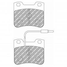 Plaquettes de frein Ferodo DS Performance avant pour CITROEN AX 1.3 Sport 04.87 - 12.88 étrier ATE