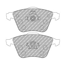 Ferodo DS Performance remblokken voor FORD Focus 2.5 ST 10.05 - remklauw ATE - F-DS1706P - FDS1706 DS PERF - 3661768789957