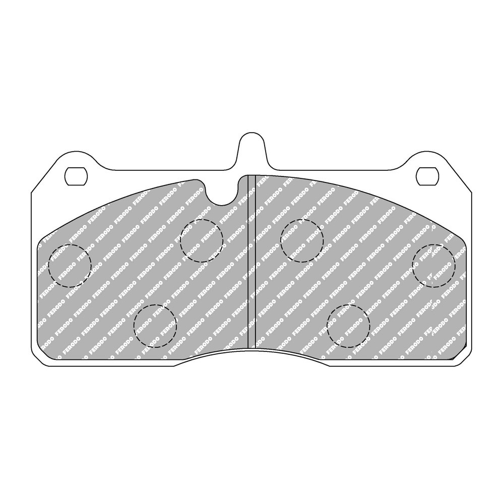 Plaquettes de frein Ferodo DS Performance F-DSR3136P - F-DSR3136P - FDSR3136 DS PERF - 3661768791233