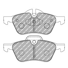 Ferodo DS Performance remblokken voor MINI MINI (R50) 1.4 One D - TRW remklauw voor 06.03 - 09.06 ATE - F-DS1499P - FDS1499 DS PERF - 3661768789780