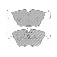 Ferodo DS Performance brake pads front for BMW 1 Series 120d Coupe' 10.07 -  caliper ATE - F-DS1773P - FDS1773 DS PERF - 3661768790014