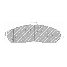 Ferodo DS Performance-remblokken voor CHEVROLET Corvette C5 01.97 - 12.01 PBR-remklauw - F-DSE1553P - FDSE1553 DS PERF - 3661768790922