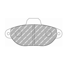Ferodo DS Performance remblokken voor FIAT PUNTO 1.7 D 04.94 - 09.97 BENDIX remklauw - F-DS925P - FDS925 DS PERF - 3661768790854