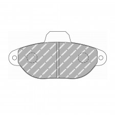 Plaquettes de frein Ferodo DS Performance avant pour FIAT PUNTO 1.7 D 04.94 - 09.97 étrier BENDIX