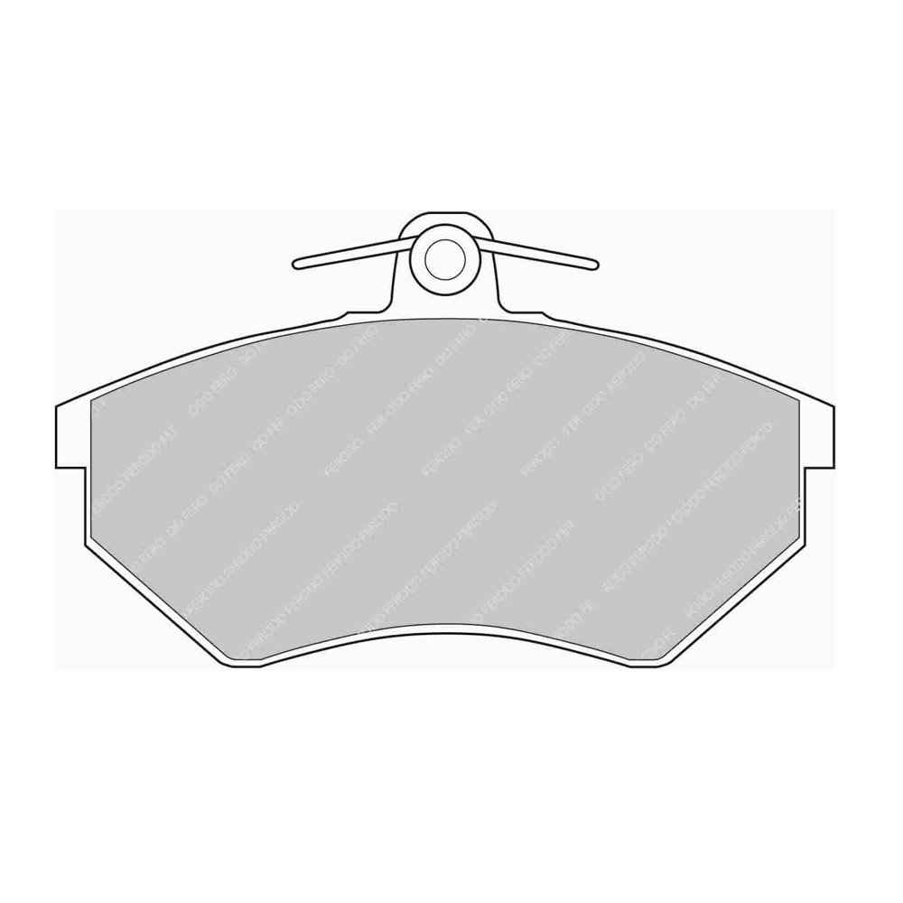 Plaquettes de frein Ferodo DS Performance avant pour AUDI 80 1.8 CC quattro, 1.8 GTE quattro 08.84 - 08.86 étrier LUCAS/TRW - F-DS774P - FDS774 DS PERF - 3661768790687