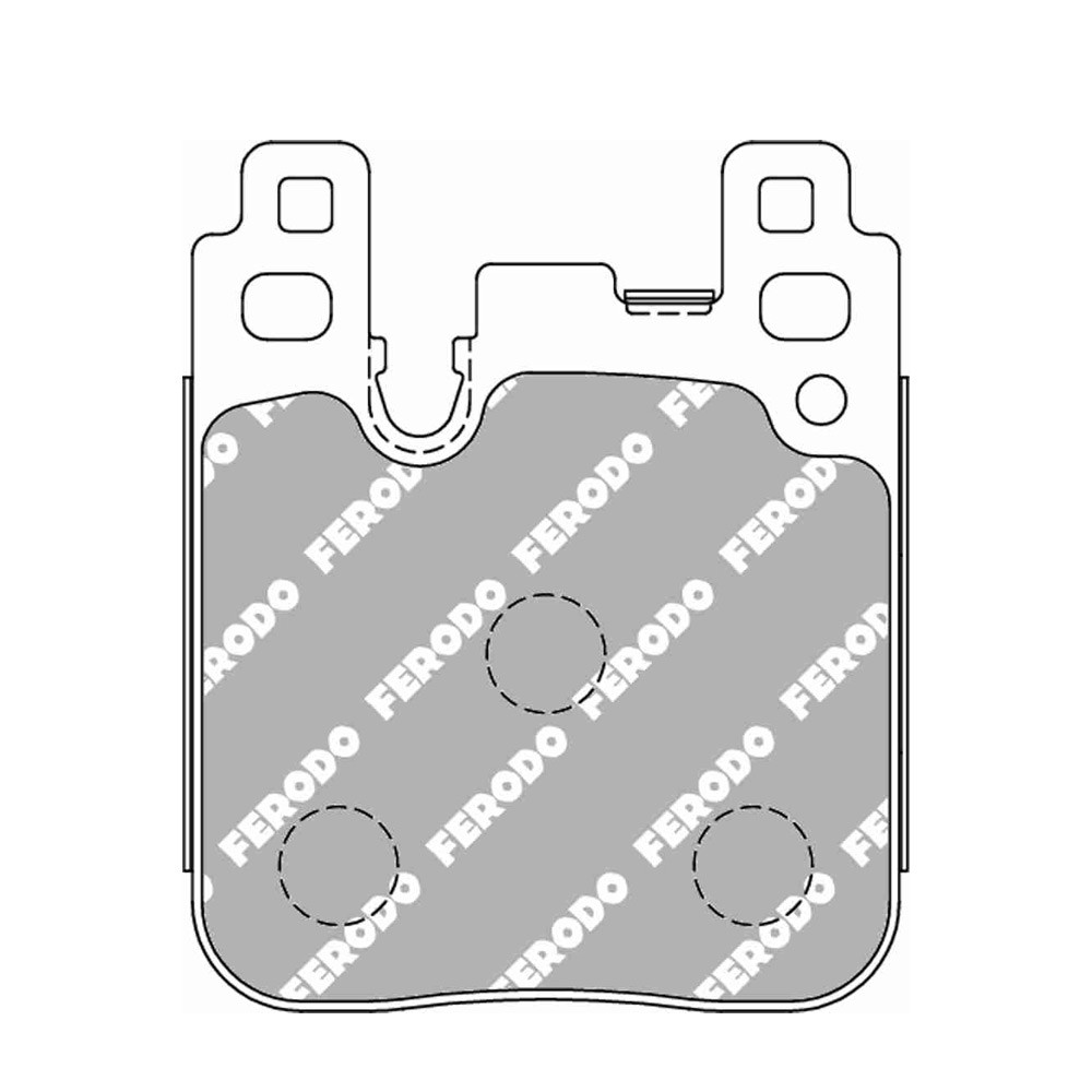 Ferodo DS Performance F-DS4663P remblokken - F-DS4663P - FDS4663 DS PERF - 3661768790380