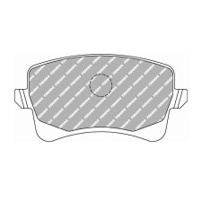 Ferodo DS Performance-remblokken achter voor AUDI A4 1.8 TFSI 11.11 - LUCAS/TRW-remklauw - F-DS4050P - FDS4050 DS PERF - 3661768790182