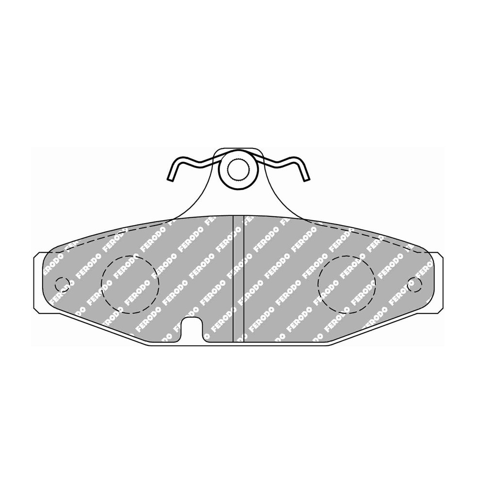 Pastiglie freno posteriore Ferodo DS Performance per FORD AUSTRALIA Fairlane AUII , AUIII 01.99 - 12.03 pinza TRW - F-DSE6002P - FDSE6002 DS PERF - 3661768790977