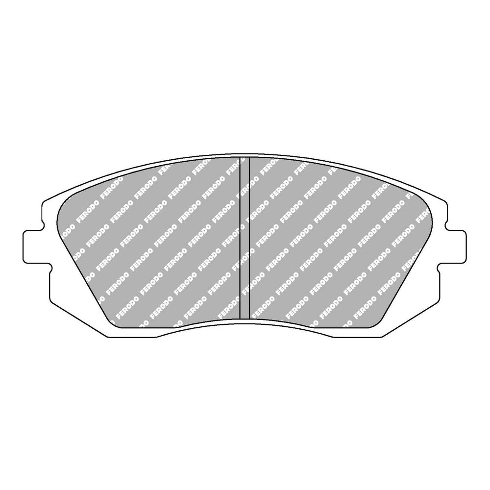 Ferodo DS Performance brake pads front for SCION FR-S Coupe 2.0 03.12 -  caliper TOKICO - F-DS1639P - FDS1639 DS PERF - 3661768789919