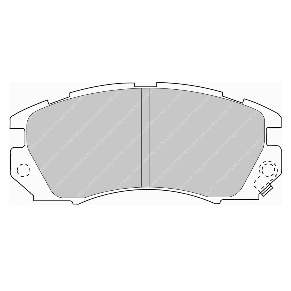 Plaquettes de frein Ferodo DS Performance avant pour SUBARU Forester 2.0 08.97 - 09.02 étrier AKEBONO - F-DS948P - FDS948 DS PERF - 3661768790861