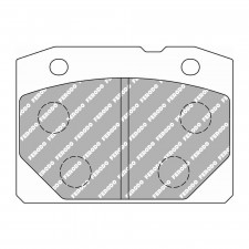 Ferodo DS 2500 brake pads front for LADA 1200 1.2 06.72 - 09.86 caliper BENDIX