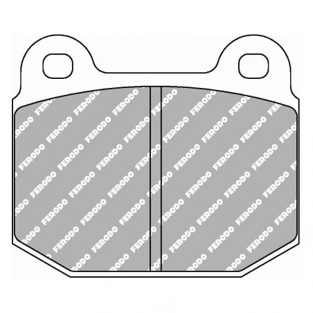 Pastiglie freno anteriori Ferodo 4003 per LOTUS EXIGE 1.8 Cup 240 04.06 - 06.12 pinza ATE