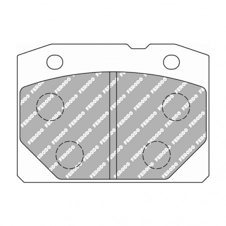 Plaquettes de frein Ferodo DS3000 avant pour LADA 1200 1.2 06.72 - 09.86 étrier BENDIX