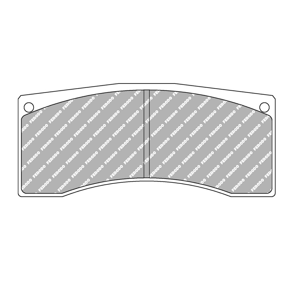 Ferodo DS 3000 brake pads front for FERRARI 360 3.6 Challenge Race (pista) 03.99 -  caliper BREMBO - F-RP3024R - FRP3024R - 3661768791516
