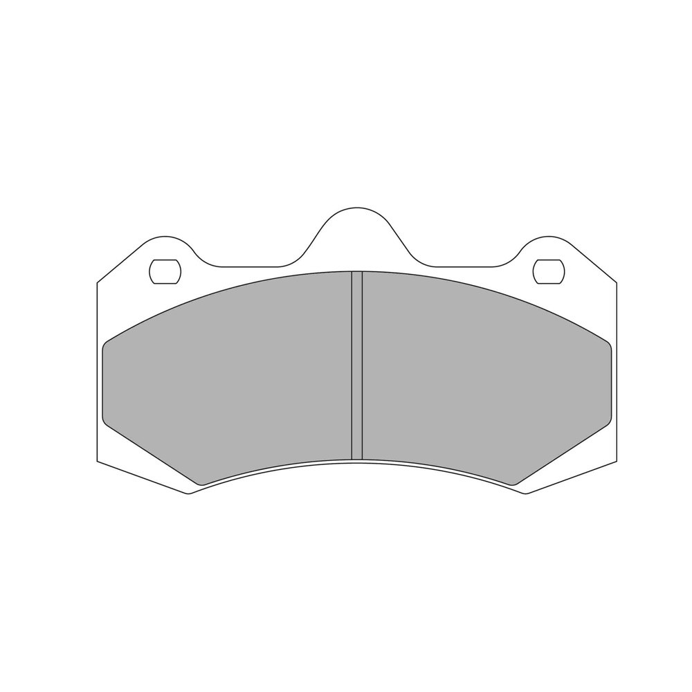 Ferodo DS 3000 brake pads FRP3114R - F-RP3114R - FRP3114R - 3661768792377