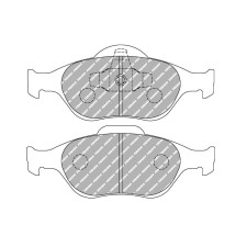 Ferodo DS3000 remblokken voor FORD Courier 1.3 i 02.00 - remklauw ATE - F-CP1394R - FCP1394R - 3661768787649