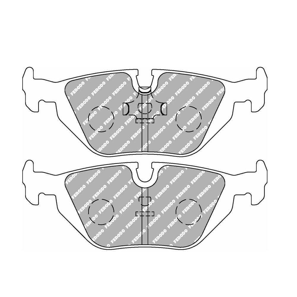 Plaquettes de frein Ferodo DS1.11 F-CP850W - F-CP850W - FCP850W - 3661768753842