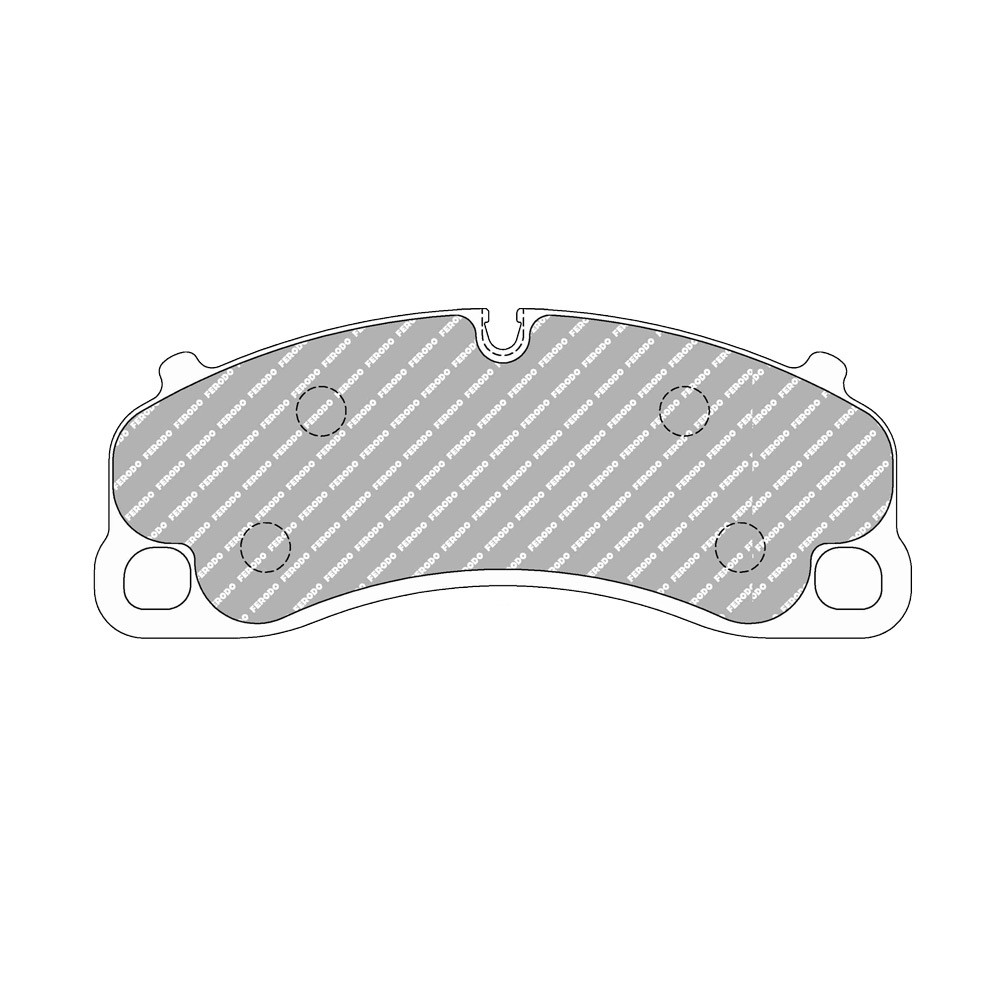 Ferodo DS1.11 brake pads front for PORSCHE 911 3.8 GT3 08.13 -  caliper BREMBO - F-CP4664W - FCP4664W - 3661768788653