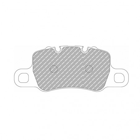 Plaquettes de frein Ferodo DS1.11 arrière pour PORSCHE 911 3.8 GT3 08.13 -  étrier BREMBO