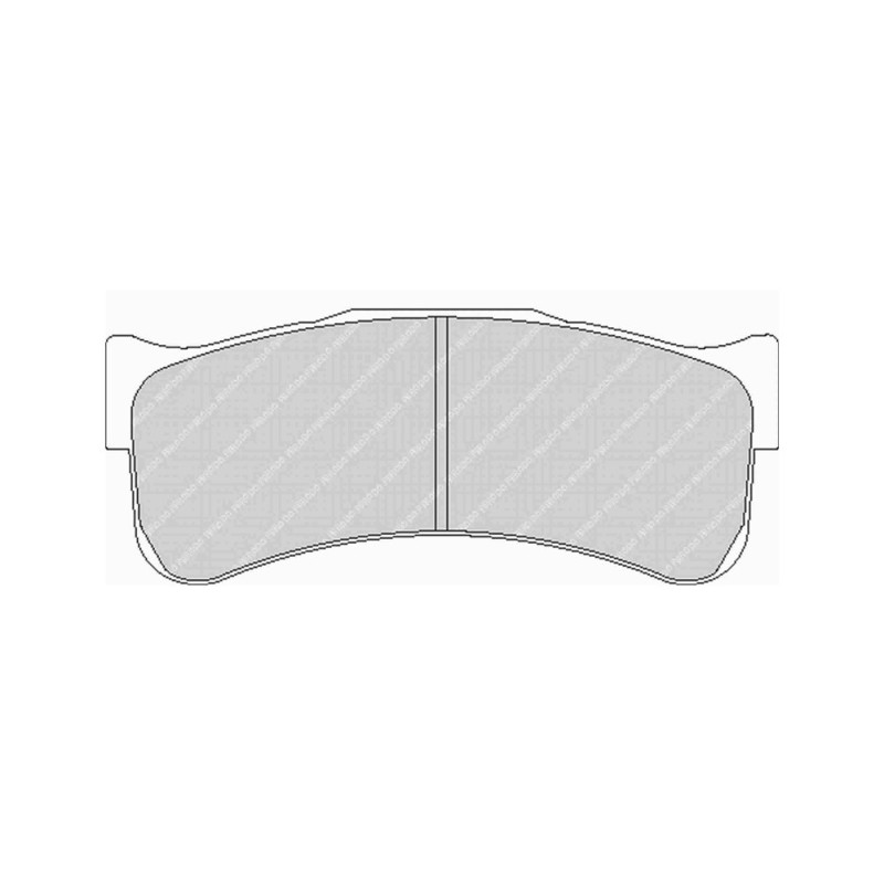 Ferodo DS1.11 remblokken voor PORSCHE 911 3.8 GT3 RSR 01.07 - remklauw BREMBO - F-RP3031W - FRP3031W - 3661768791592