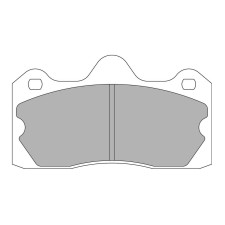 Ferodo DS1.11 remblokken achter voor LOTUS Evora 3.5 05.09 - remklauw AP RACING - F-RP3115W - FRP3115W - 3661768792407
