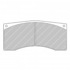 Pastiglie freno posteriori Ferodo DS1.11 per BMW M4 M4 GT4 01.18 - pinza AP RACING