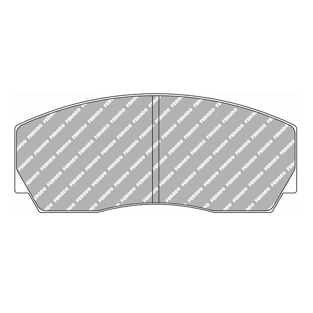 Plaquettes de frein Ferodo DS1.11 arrière pour CHEVROLET CORVETTE C6.R FIA GT3 01.05 -  étrier BREMBO - F-RP212W - FRP212W - 3661768791387