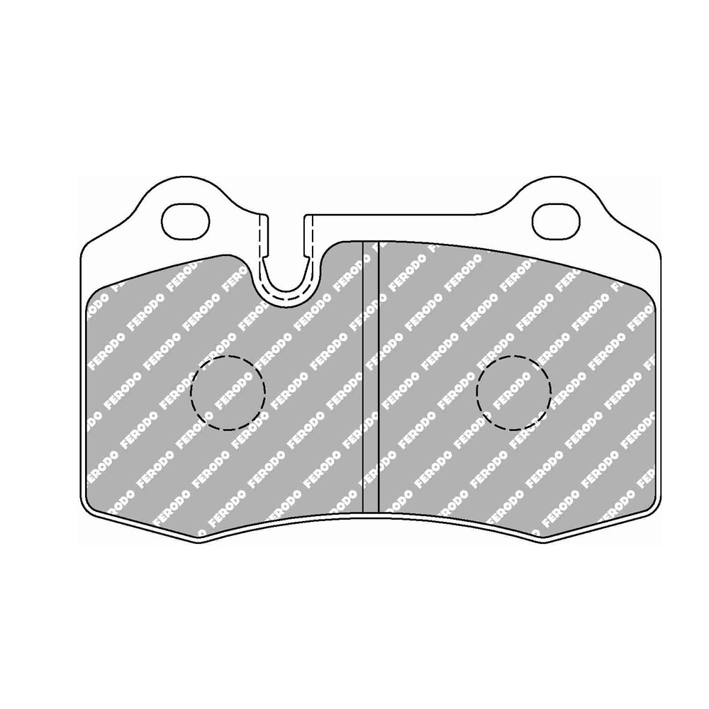 Ferodo DS1.11 brake pads front for CHEVROLET Camaro 6.2 09.15 -  caliper BREMBO - F-CP1348W - FCP1348W - 3661768787618