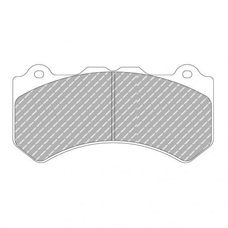 Plaquettes de frein Ferodo DS1.11 avant pour AUDI RS6 RS6 quattro 09.08 - 03.11 étrier BREMBO