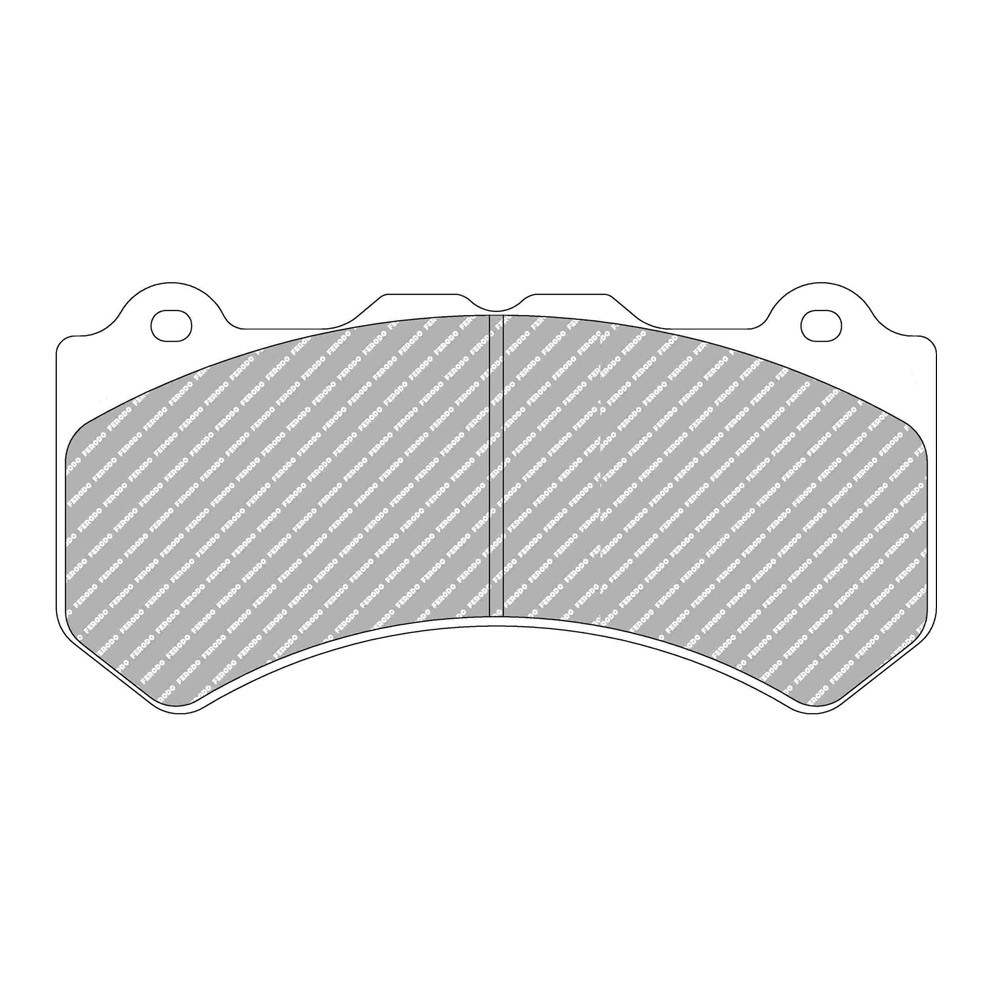 Ferodo DS1.11 remblokken voor AUDI RS6 quattro 09.08 - 03.11 remklauw BREMBO - F-RP3133W - FRP3133W - 3661768792513