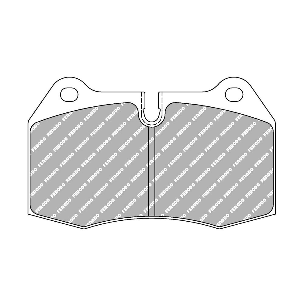 Plăcuțe de frână Ferodo DS1.11 față pentru HONDA Integra 2.0 16V tip R 02.02 – etrier BREMBO - F-CP1561W - FCP1561W - 3661768787793