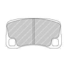 Ferodo DS1.11 remblokken achter voor PORSCHE 911 3.6 GT2 09.07 - remklauw BREMBO - F-RP3095W - FRP3095W - 3661768792148